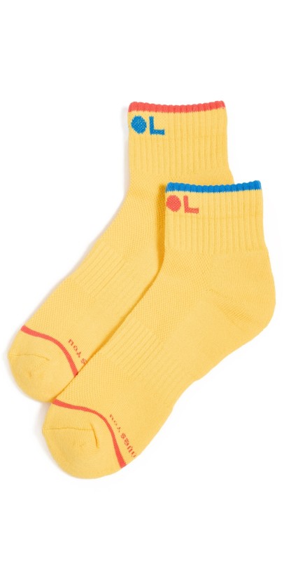 MOTHER Baby Steps Ankle Socks Yellow