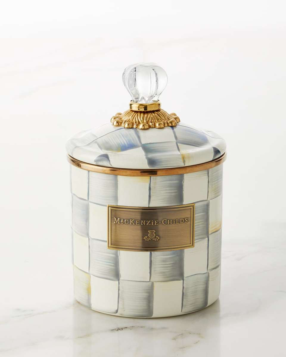 Sterling Check Small Canister