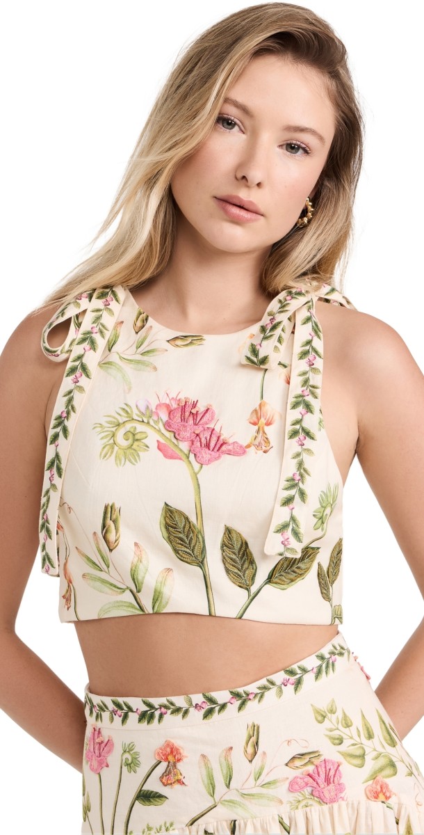 Agua by Agua Bendita Olmeca Cultivo Top Multicolor