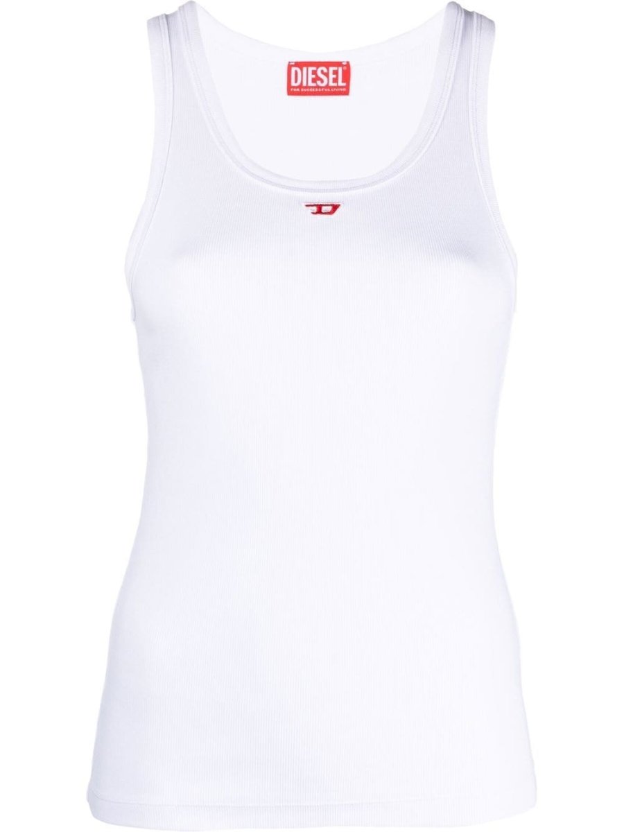 T-Anky-D logo-appliqué tank top