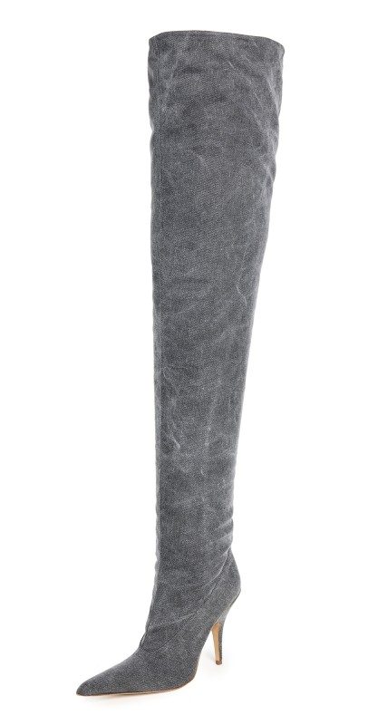 Gia Borghini Gia 33 Boots Anthracite Denim