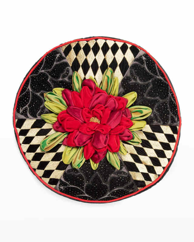 Evenfall Floral Pillow