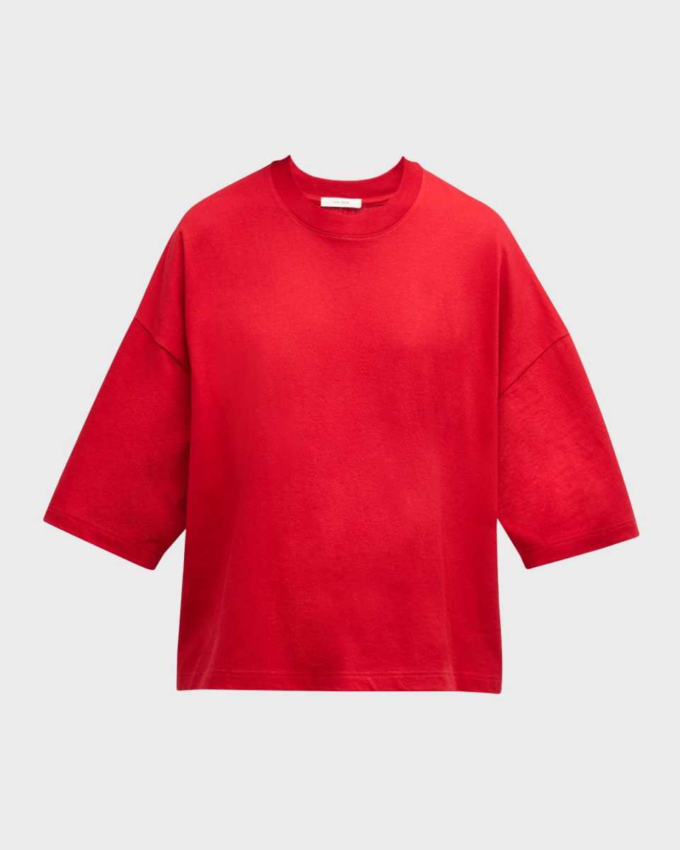 Issi Short-Sleeve Oversized Top