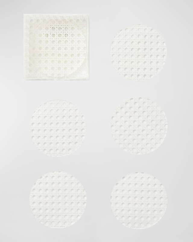 Reed Acrylic Coasters, Set of 6