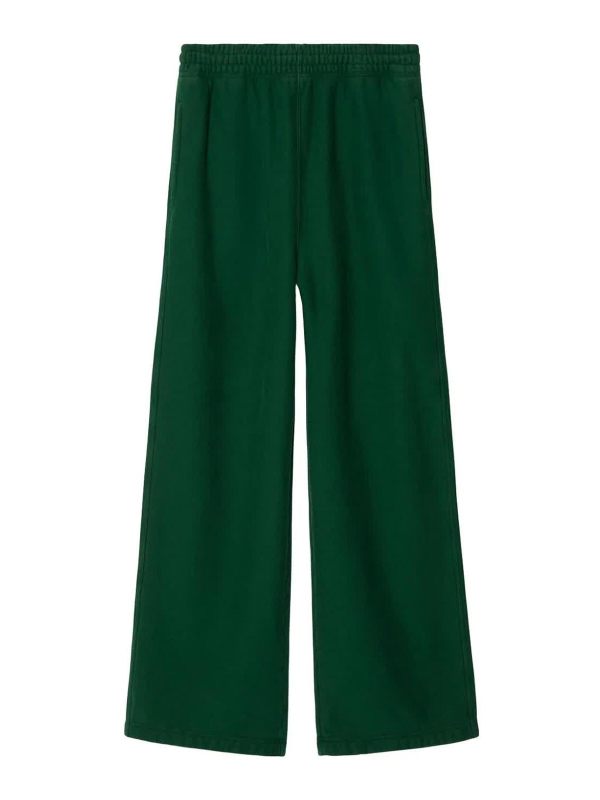 Burberry Pantalons De Sport - Vert Foncé
