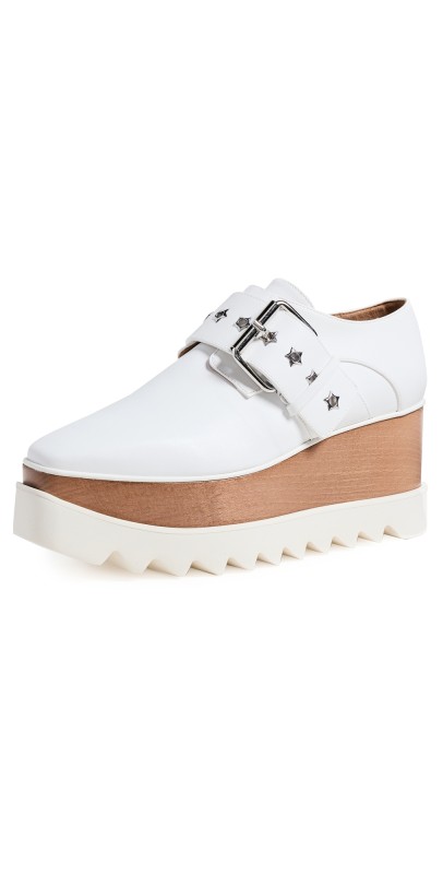 Stella McCartney Elyse Alter Sporty Mat Platforms White