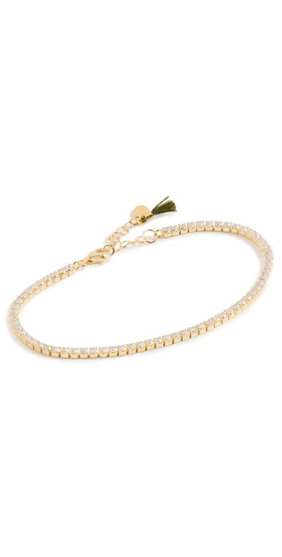 SHASHI Tennis Bracelet Gold