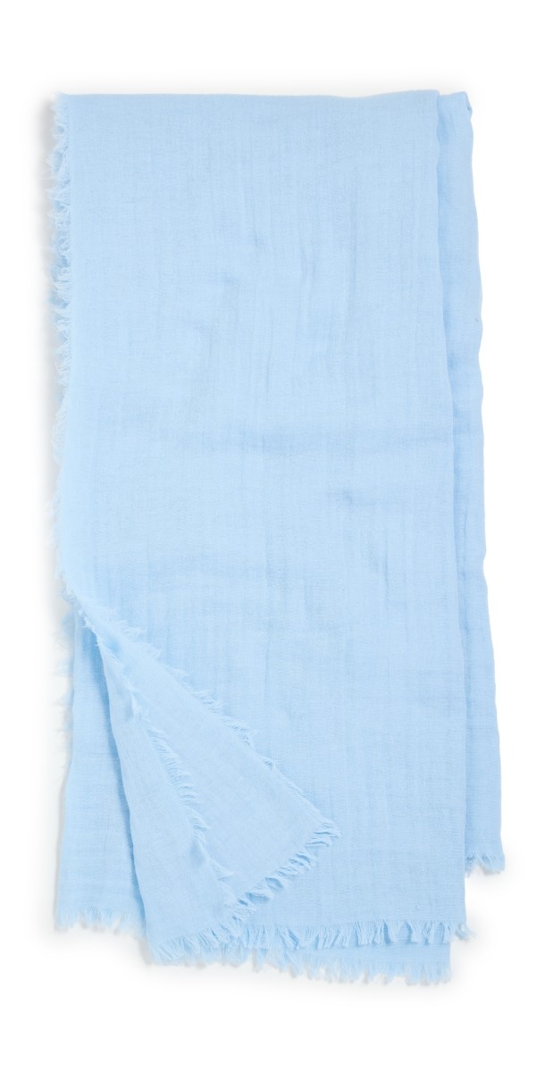 rag & bone Astra Scarf Solid Ice Blu