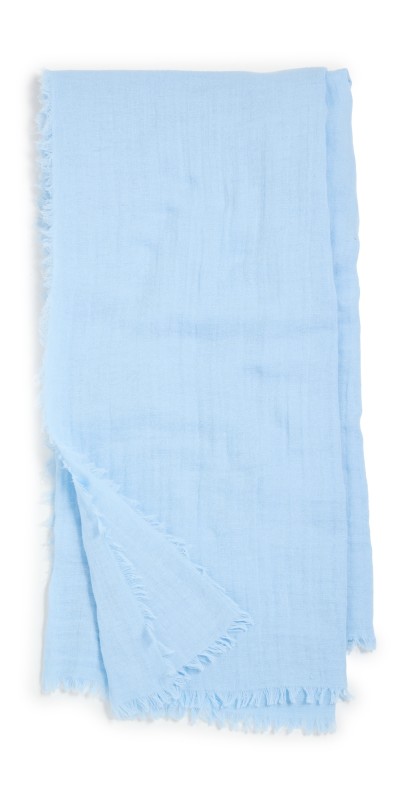 rag & bone Astra Scarf Solid Ice Blu