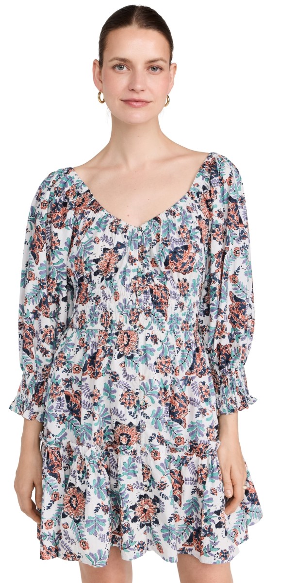 Cleobella Maxine Mini Dress Miramonte Print