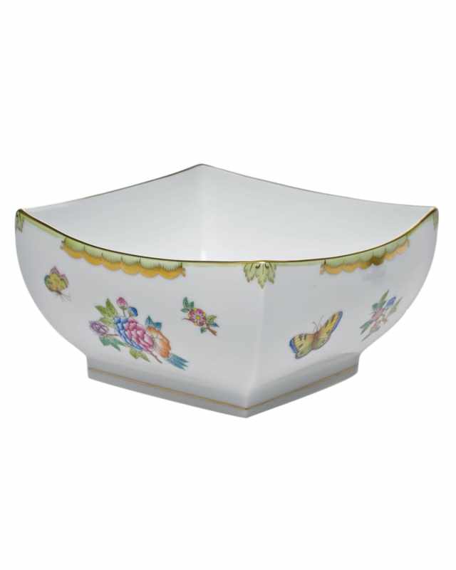 Queen Victoria Large Square Bowl