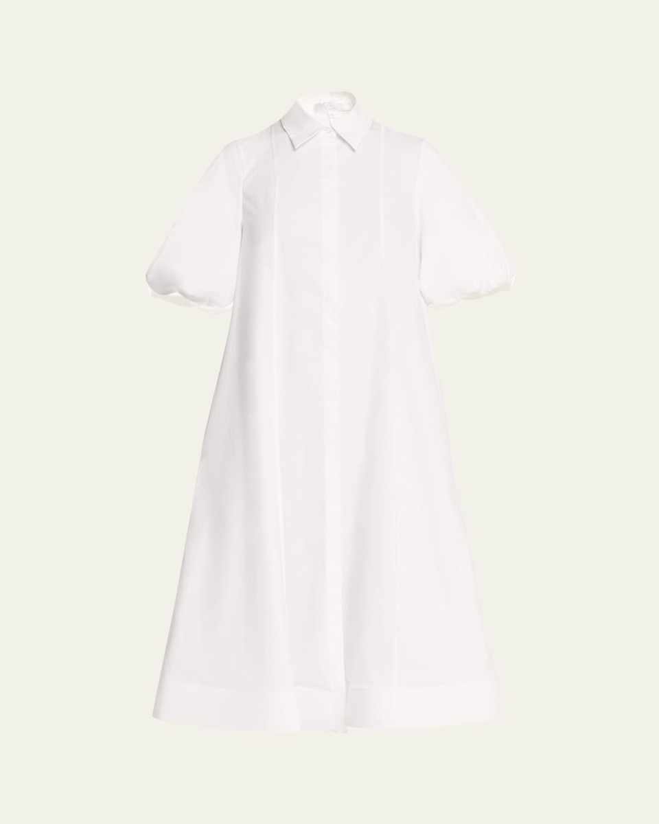 Paola Flared Midi Shirtdress