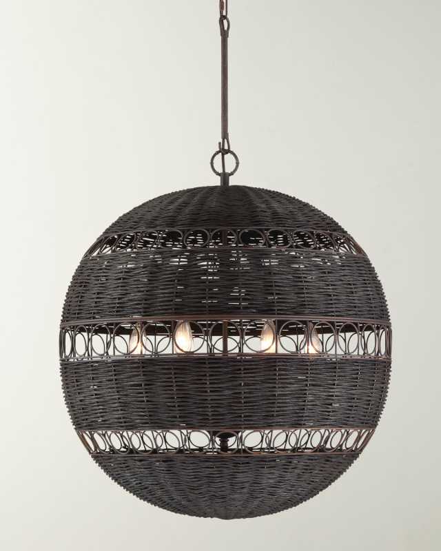 Remy 6-Light Forged Bronze Chandelier