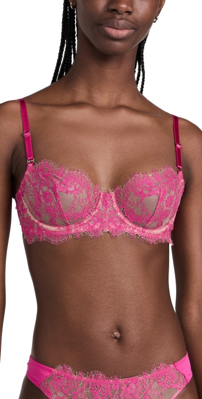Skarlett Blue Skarlett Blue Entice Balconette Bra Goji/Terracotta