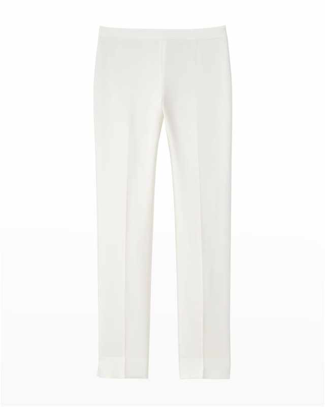 Petite Bleecker Finesse Crepe Pants
