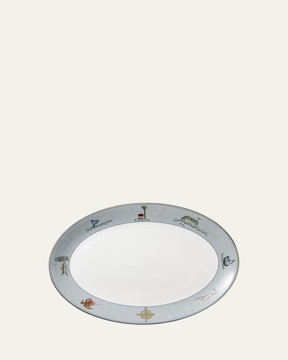 Sailor's Farewell Oval Platter