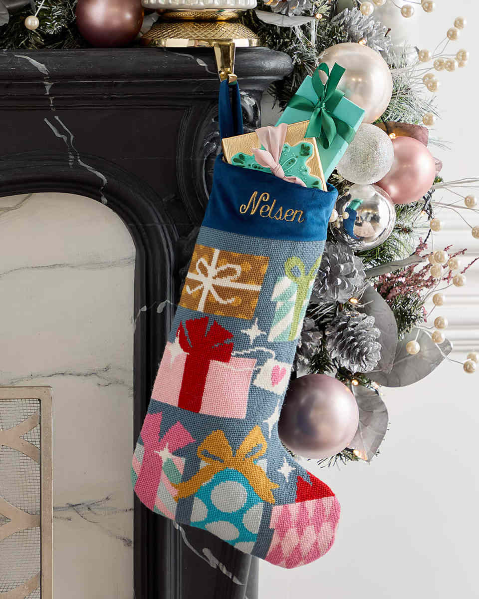 "From, Our Family" Christmas Stocking, Personalized