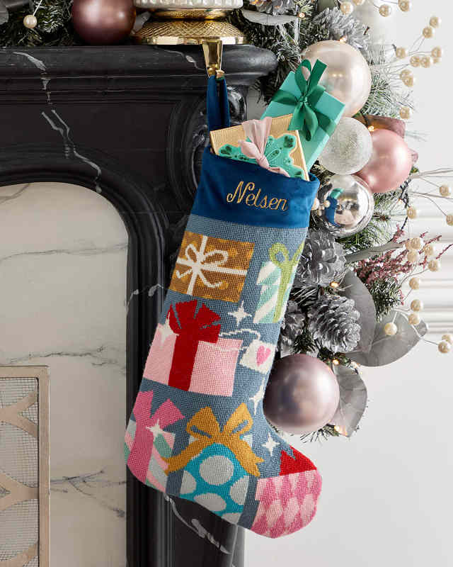 "From, Our Family" Christmas Stocking, Personalized