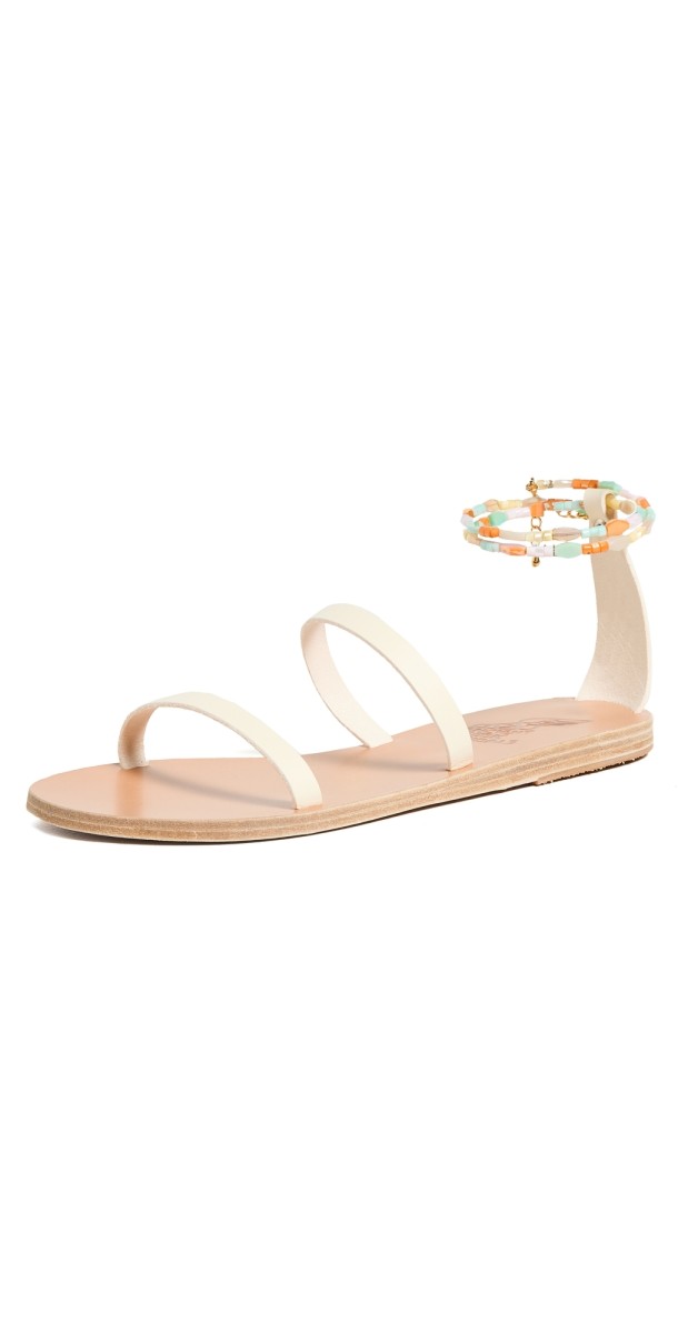 Ancient Greek Sandals Smirni Sandals Off White/Pastel