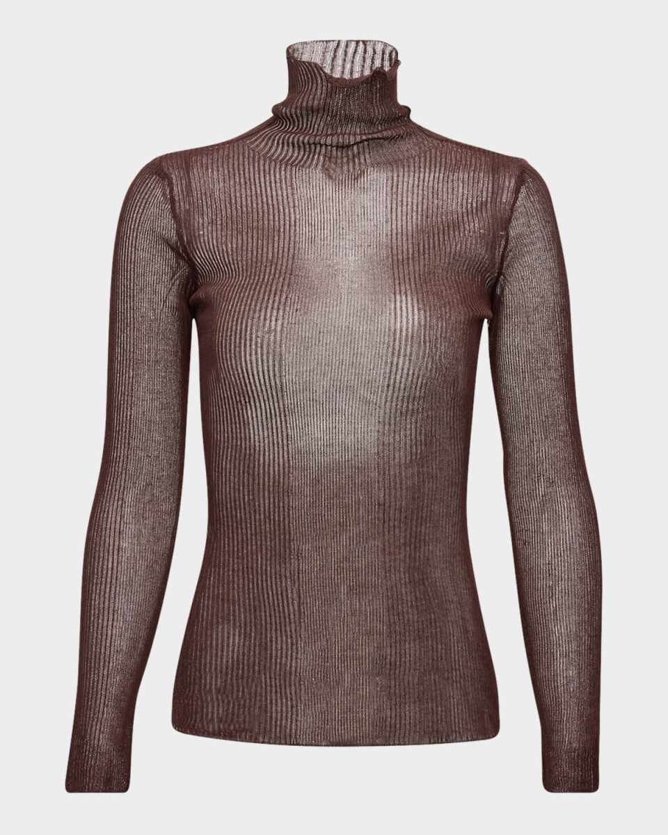 Piper Ribbed Sheer Sweater