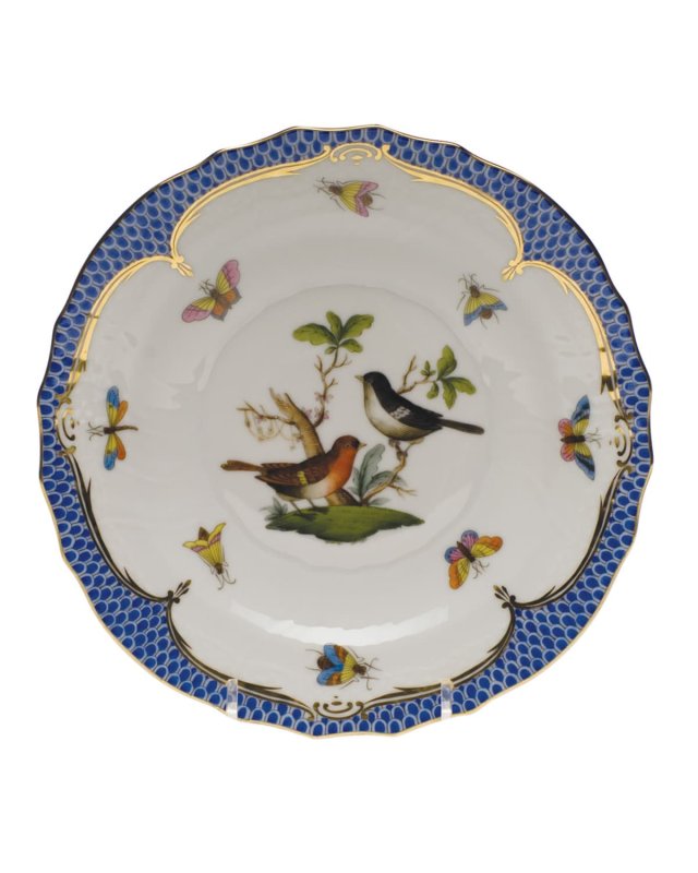 Rothschild Bird Blue Motif 5 Salad Plate