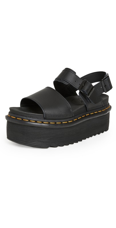 Dr. Martens Voss Quad Sandals Black Hydro