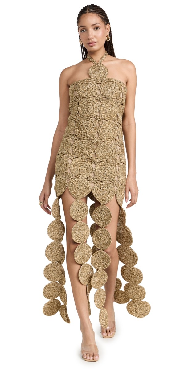 SIMONMILLER Beep Beep Dress Star Gold
