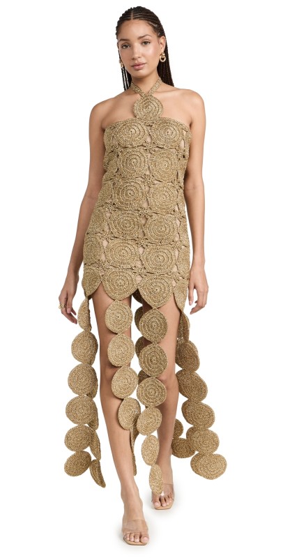 SIMONMILLER Beep Beep Dress Star Gold