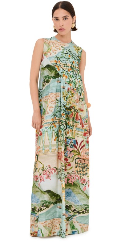 Isla & White Laria Dress Amalfi
