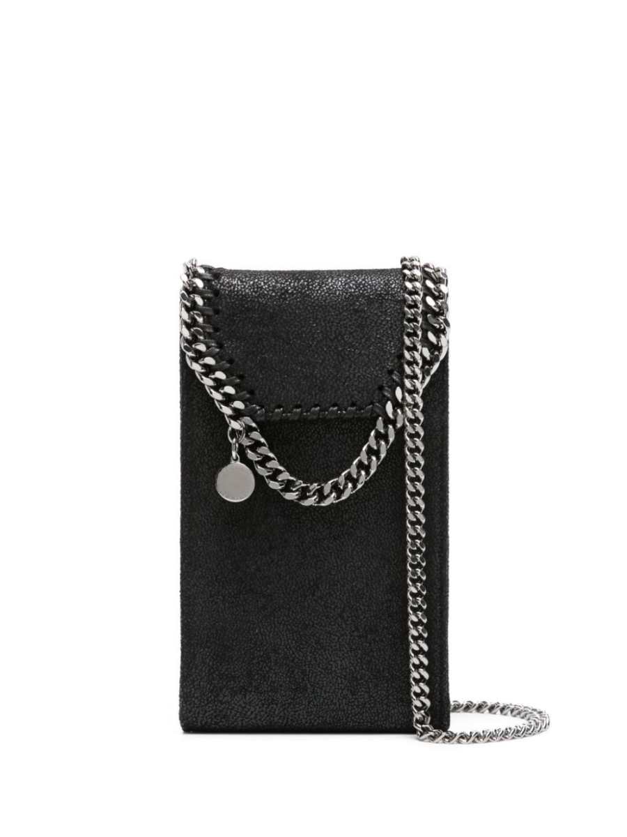 Falabella logo-charm crossbody bag
