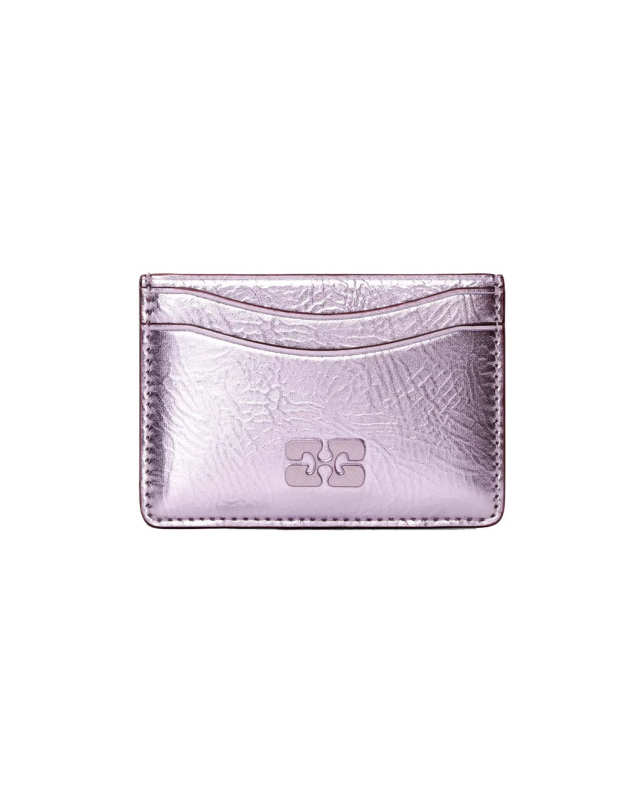 Pink Lavender Ganni Bou Card Holder