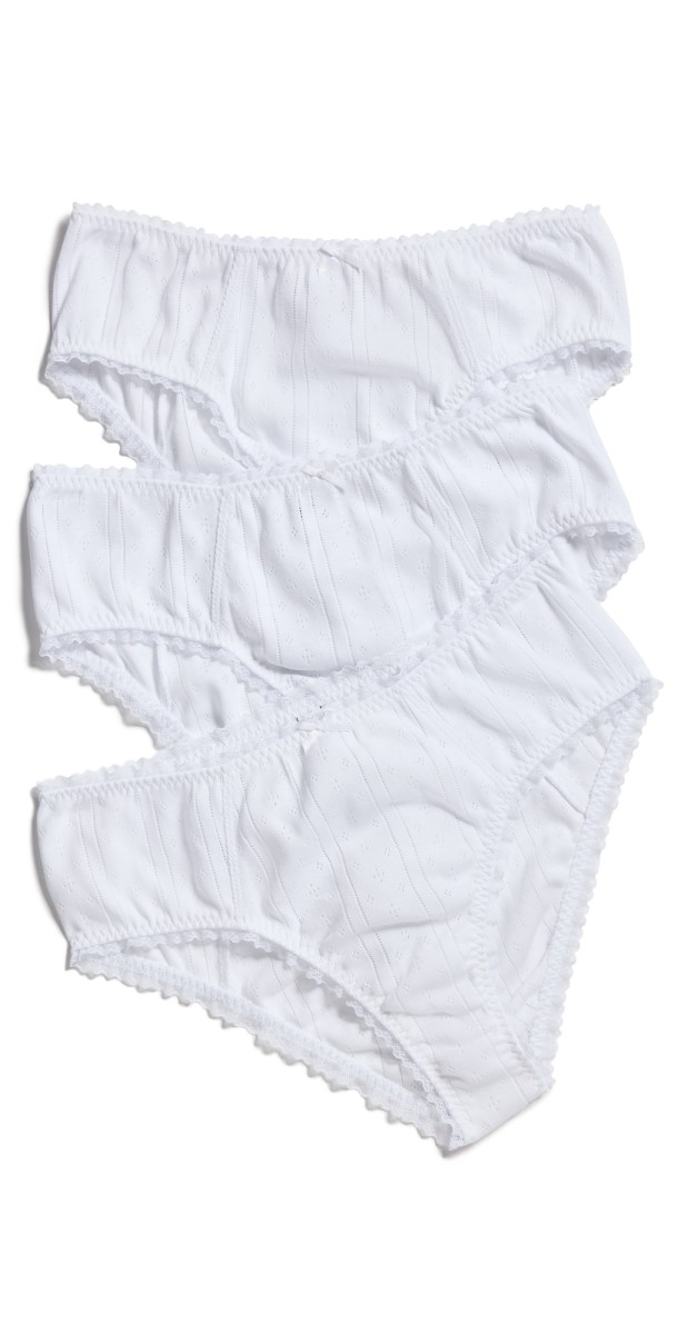 COUCOU The Cozy Brief 3 Pack White