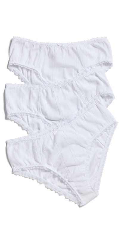 COUCOU The Cozy Brief 3 Pack White