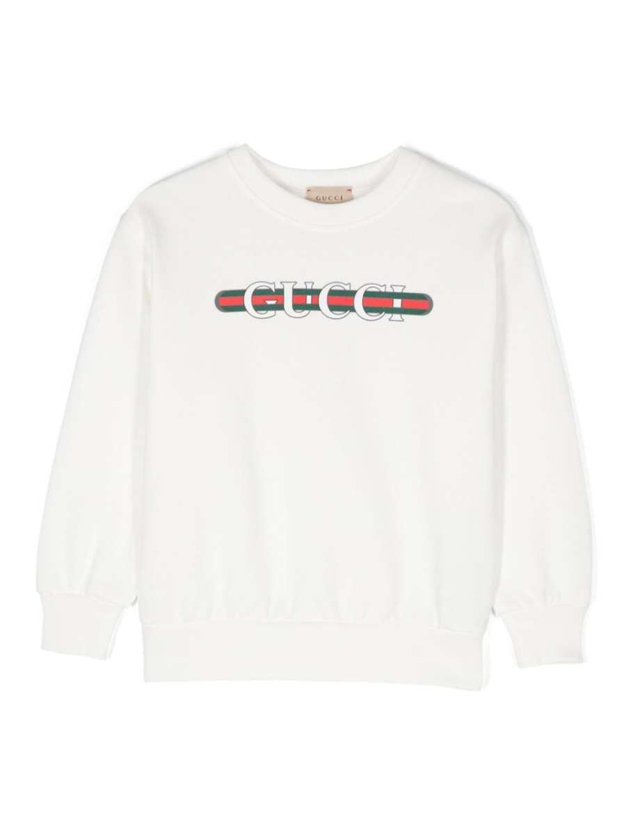 printed cotton sweatshirt