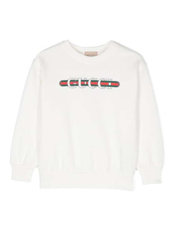 printed cotton sweatshirt