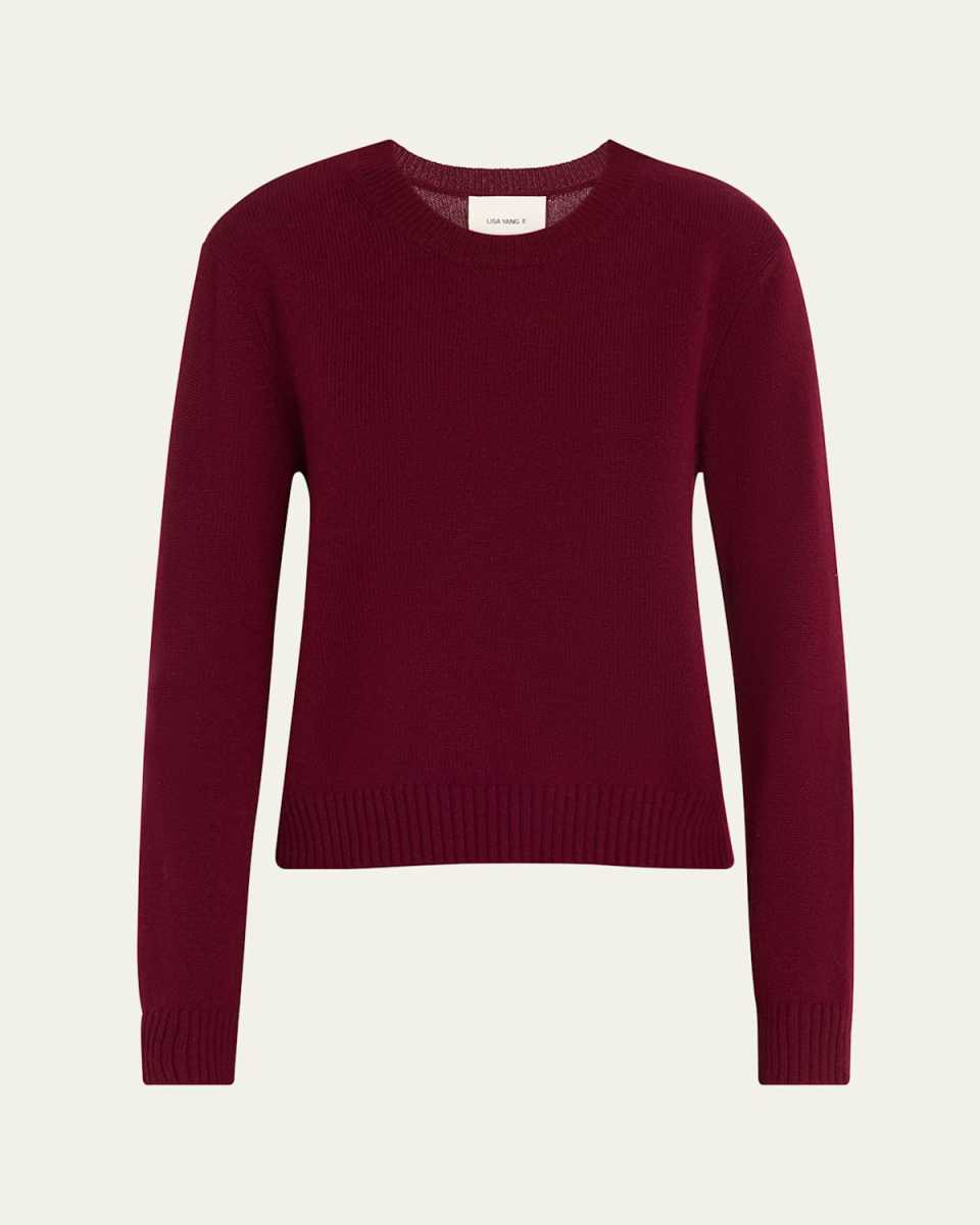 The Mable Cashmere Cropped Sweater