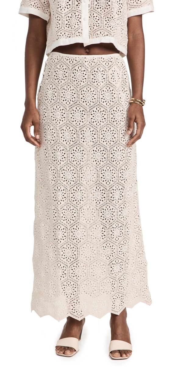 Agua Bendita Tove Seed Skirt Multicolor