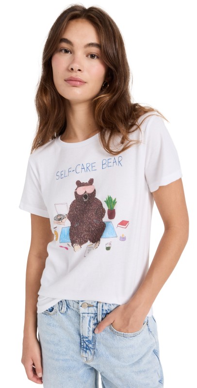 Unfortunate Portrait Self Care Bear White