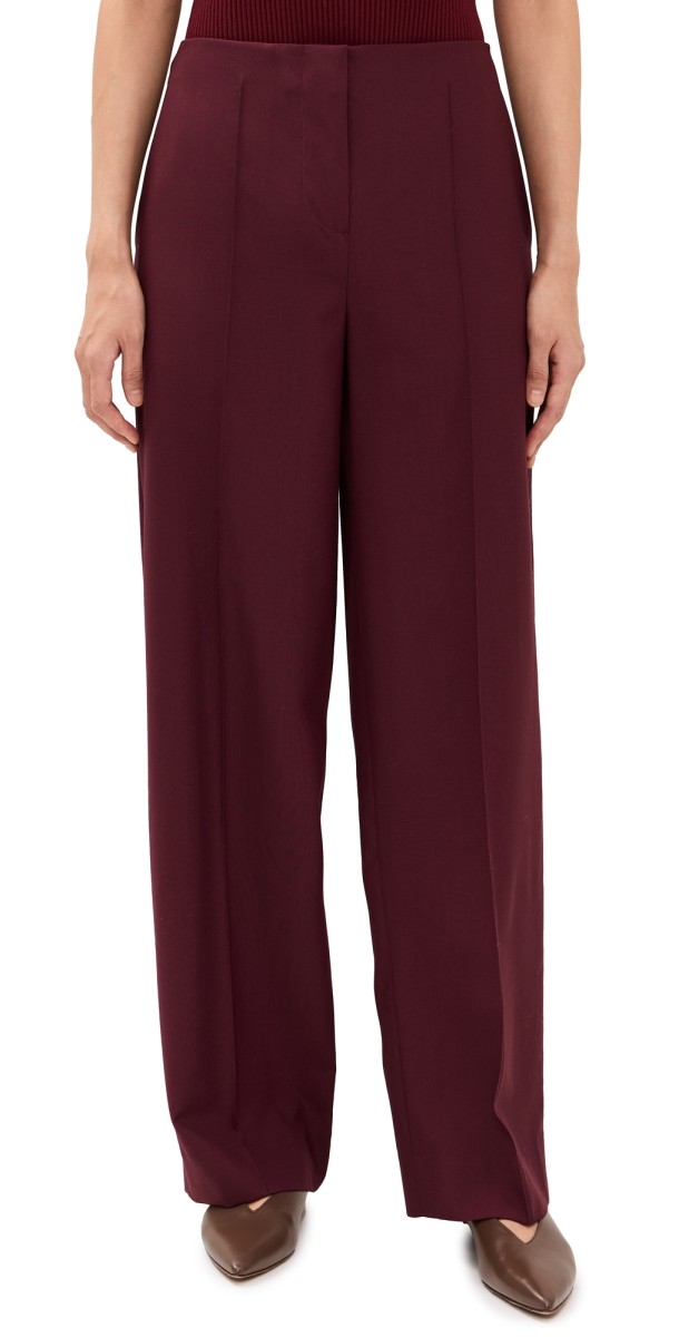FAITHFULL Emilie Trousers Bordeaux