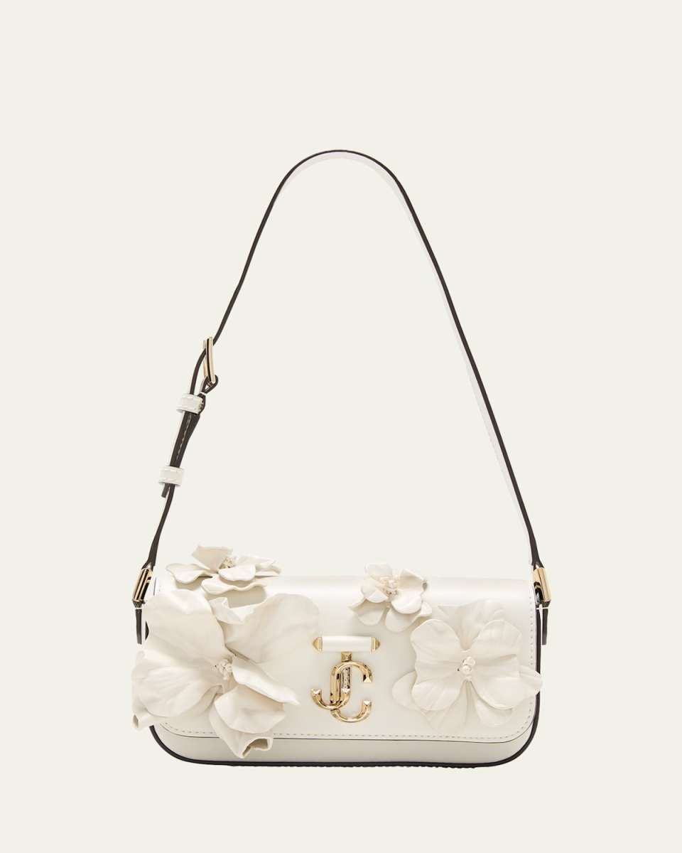 Avenue Mini Flower Leather Shoulder Bag