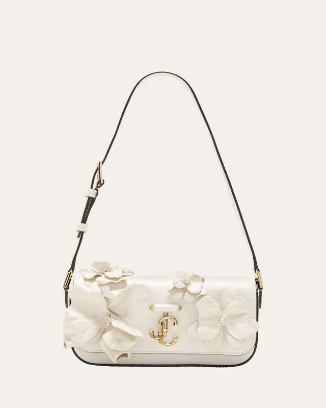 Avenue Mini Flower Leather Shoulder Bag