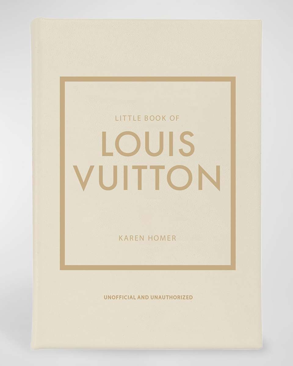 "Little Book of Louis Vuitton" Leather Bound Book