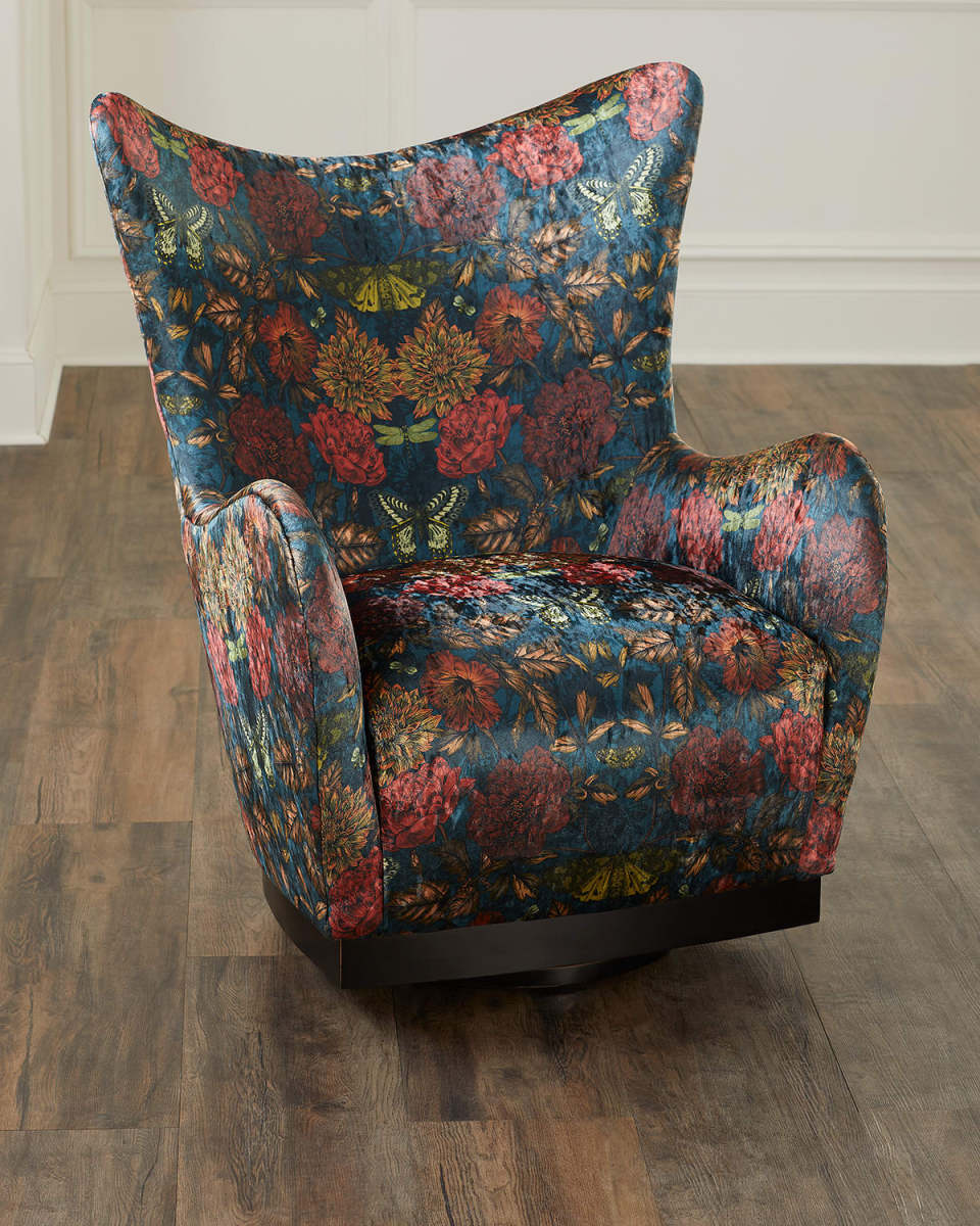 Vesper Swivel Wing Chair