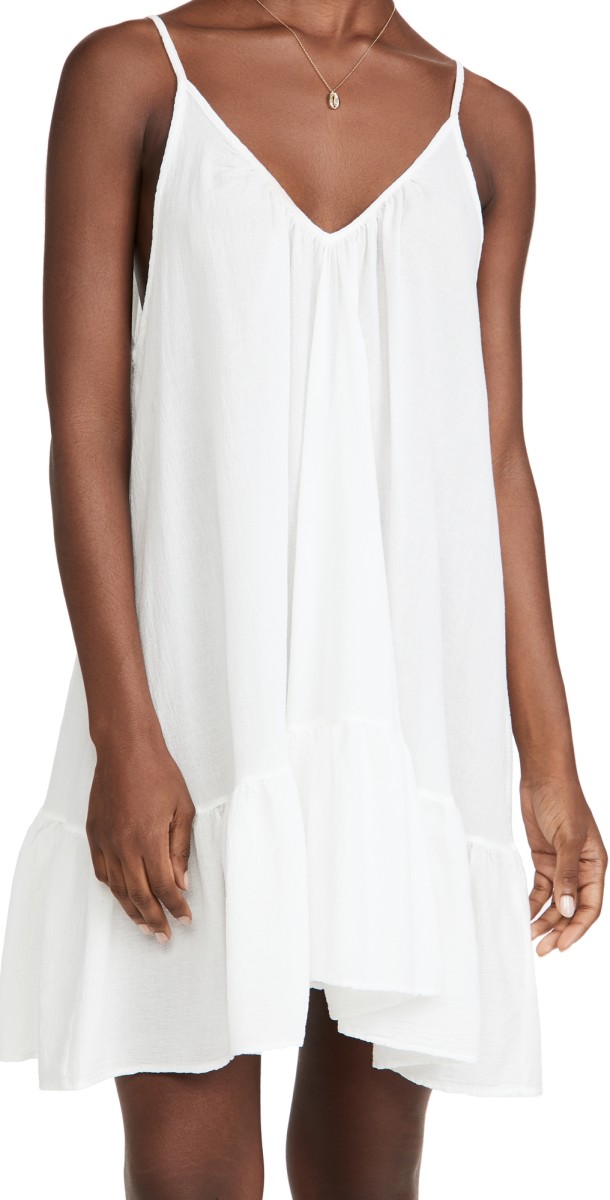 9seed St. Tropez Mini Dress Black