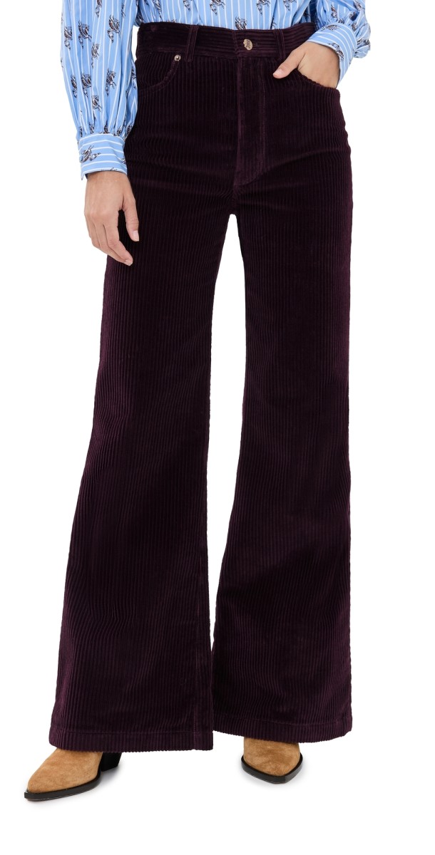 La DoubleJ The Corduroy Flare Pants Solid