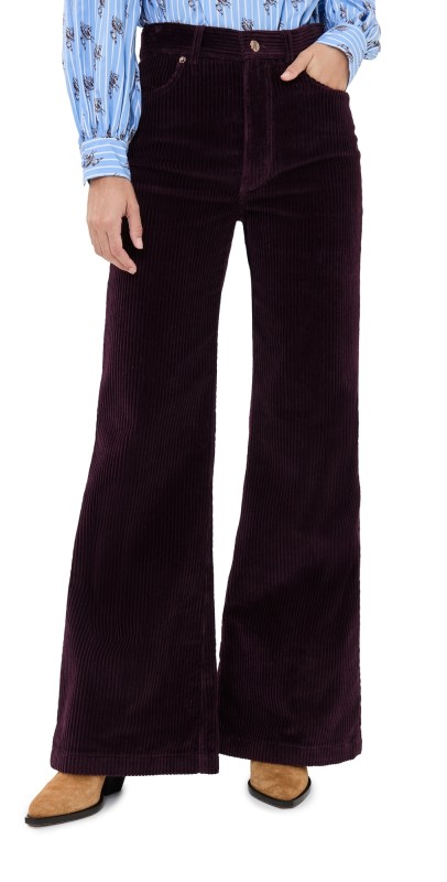 La DoubleJ The Corduroy Flare Pants Solid