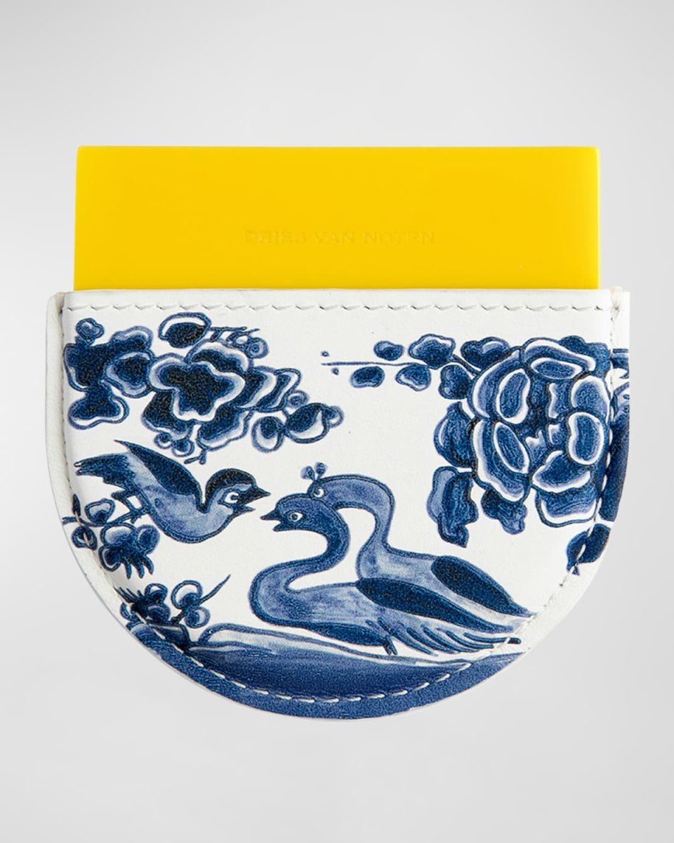 Yellow Bird Handheld Mirror