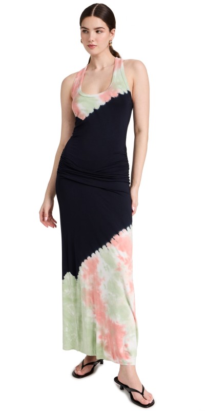 Young Fabulous & Broke Hampton Maxi Dress Midnight Landscape Wash