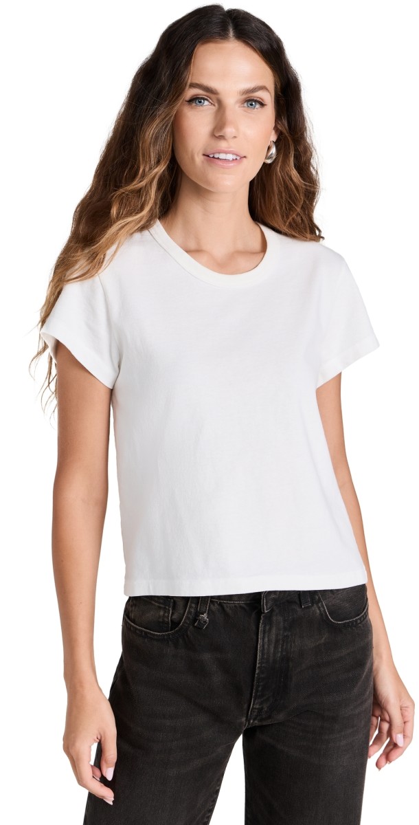 SLVRLAKE Easy Tee Natural White Natural White