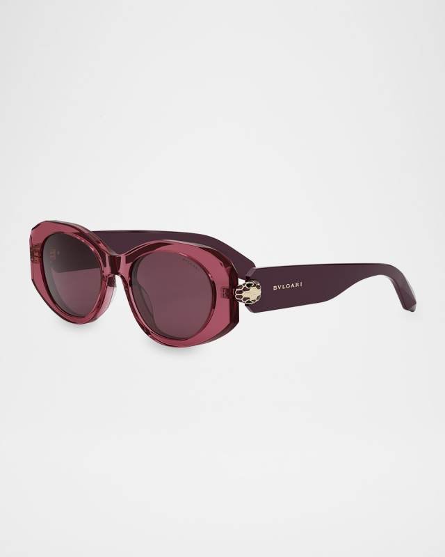 Serpenti Oval Sunglasses